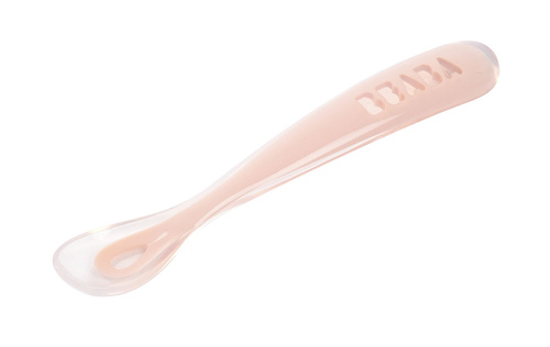 Beaba Łyżeczka silikonowa 4m+ Cotton candy (stary indeks: 913464)