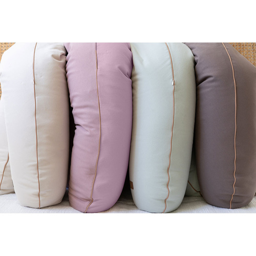 Beaba Ergonomiczna poduszka rogal dla kobiet w ciąży i karmiących Big Flopsy ™ French Terry Cacao