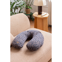 Beaba Poduszka z termoforem z pestek lnu 2w1 Little warmy Jersey Leopard