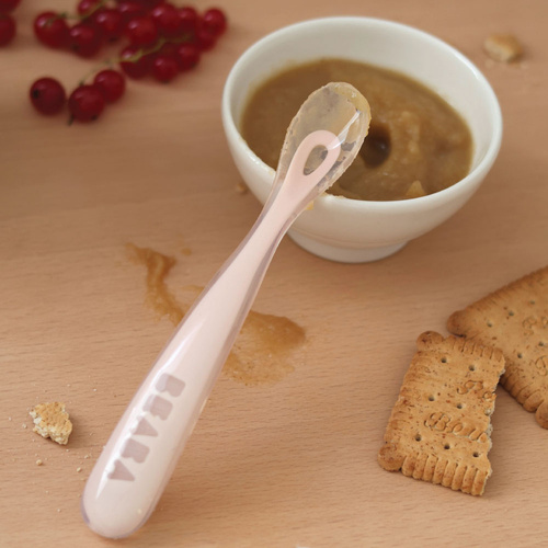 Beaba Łyżeczka silikonowa 4m+ Cotton candy (stary indeks: 913464)