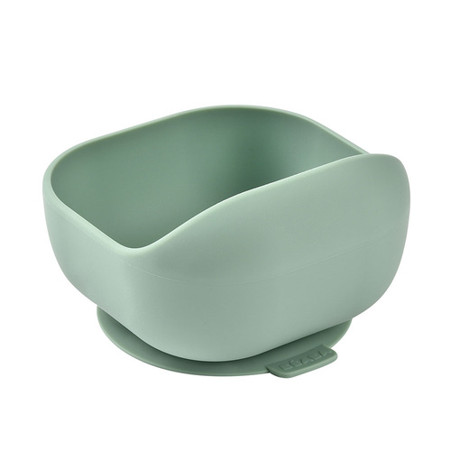 Beaba Silikonowa miseczka z przyssawką Sage green (stary indeks: 913547)