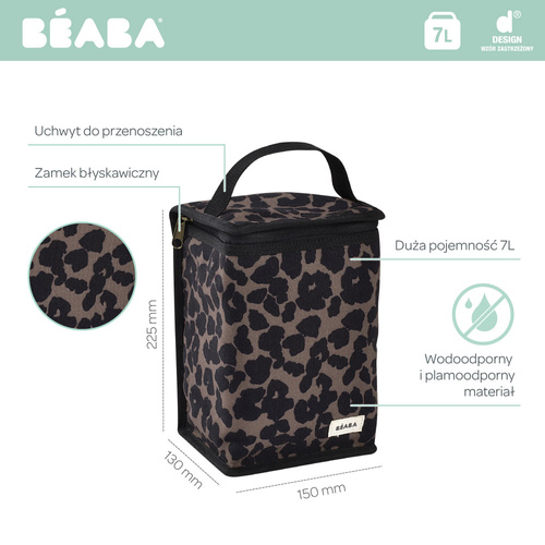 Beaba Torba izotermiczna na posiłek 3L Leopard