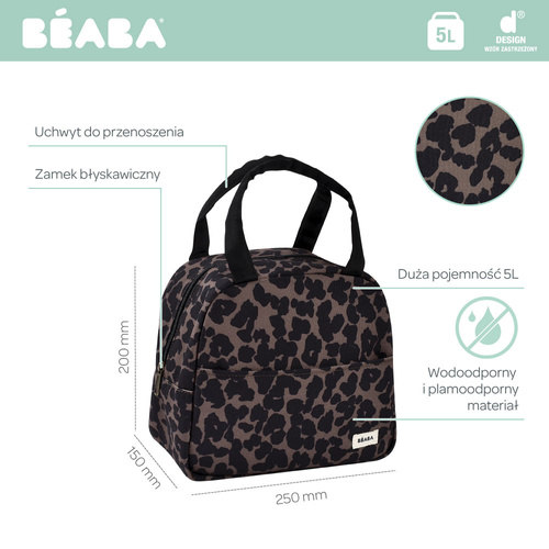 Beaba Torba izotermiczna na lunch 5L Leopard
