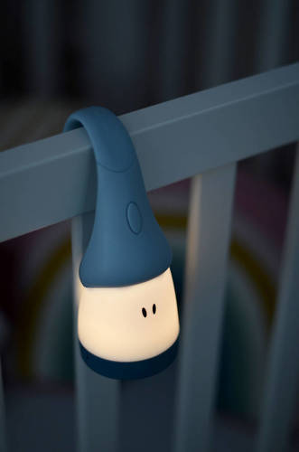 BEABA Lampka nocna LED przenośna z latarką Pixie 90h świecenia Blue