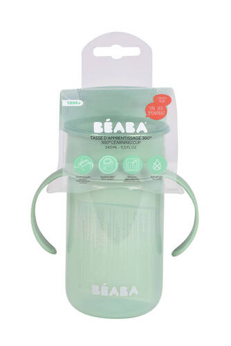 Beaba Kubek treningowy 360° sage green