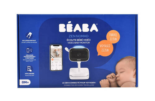 Beaba Niania elektroniczna video ZEN Nomad White