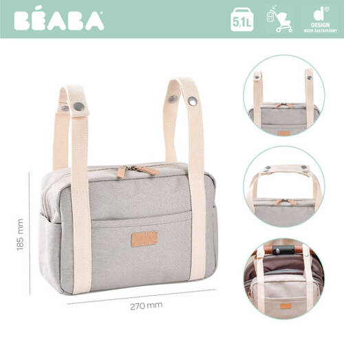 Beaba Organizer do wózka Mini Paris Pearl grey