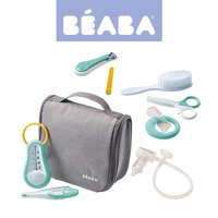 Beaba Kosmetyczka z 9 akcesoriami do pielęgnacji niemowląt grey